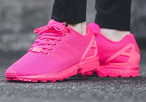 adidas hot pink sneakers|adidas shoes with pink stripes.